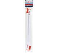 Prym 16" Single Point Knitting Needles Pointed, Grey, Red, 20,0 mm
