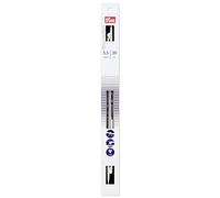Prym 190 307 Aguja de Punto ergonómica para Tejer (5,5 mm/30 cm), Blanco, Talla única, 2