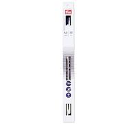 Prym 190 308 Aguja de Tejer ergonómica (6 mm/30 cm), Blanco, Talla única
