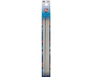 Prym 191492-1 Agujas De Tejer, Metal, Gris, 40.3 x 2.5 x 0.1 cm, 5 Unidades