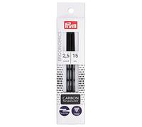 Prym 194181-1 Pines para Tejer, Sintético, Negro, 2,5 mm