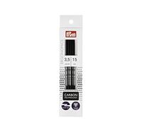 Prym 194183-1 Agujas de Tejer, Negro, 3,5 mm