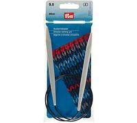 Prym 211180-1 Aguja Circular para Tejer (9 mm, 80 cm), Plateado