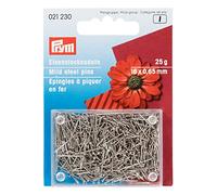 Prym Headpins, Silver, 16 x 0,65 mm, Couleur Argent, 25 g