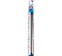 Prym Strumpfstricknadeln ALU 20 cm 3,00 mm Grau Agujas de Tejer, Aluminio, Gris, 3,0 mm