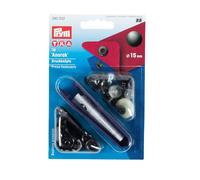 Prym 390302 Botones pres.anorak 15mm brun. +herram.