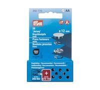Prym 390770 - Botones a presión (12 mm), color blanco, compatible con Vario Creative Tool