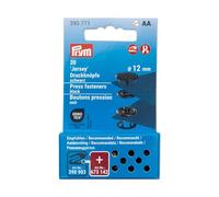 Prym 390771 - Botones a presión (12 mm), color negro compatible con Vario Creative Tool