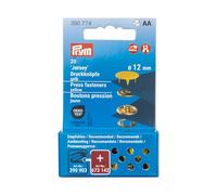 Prym 390774 - Botones a presión (12 mm), color amarillo compatible con la herramienta Vario Creative Tool