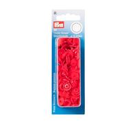 Prym 393101-1 Apretar Botones, Rojo Claro, 12,4 mm, 30