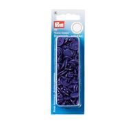Prym 393135-1 Apretar Botones, Plastic, Violeta, 12,4 mm, 30