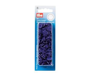 Prym 393135-1 Apretar Botones, Plastic, Violeta, 12,4 mm, 30