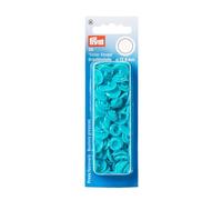 Prym 393146-1 Sujetadores A Presión, Plastic, Turquesa, 12,4 mm, 30