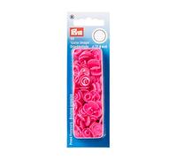 Prym 393147-1 Sujetadores A Presión, Plastic, Rosa, 12,4 mm, 30