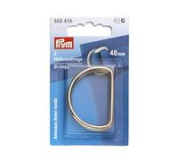 Prym 555416 40 mm New Gold Semicirculares Anillos Aleación de Zinc