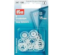 Prym - 6 Broches de plásticos - 15 mm