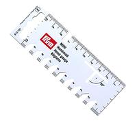 Prym 610731 Mini Hand Measure, White Escala De Calibre, Blanco, 11.5 x 4.0 x 0.1 cm