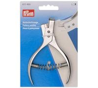 Prym 611450 Alicates de corte de muesca semicircular, alicates de precisión para tela, cuero y manualidades