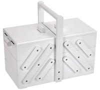Prym 612580 Caja de costura madera M blanco