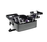 Prym Nähkoffer Deluxe L Maletín de Costura, Poliamida, Antracita, 44,5 x 23 x 21,5 cm