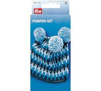 Prym 624153-Juego de Pompones para 4 tamaños, Pompom Set, Multi-Colour, 40.3 x 2.5 x 0.1 cm