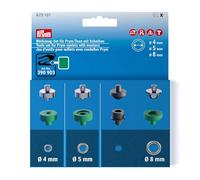 Prym 673131 Juego de Herramientas para ojetes con Arandelas