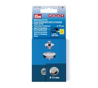 Prym 673135 Juego de herramientas para botones de presión Prym plateado
