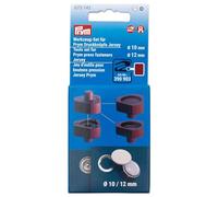 Prym 673142 - Juego de herramientas para botones de presión Prym Jersey, 10 y 12 mm, compatible con Vario Creative Toolm