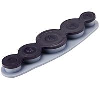 Prym Herramienta universal para botones de tapa 673170 – plástico, multicolor, 11–29 mm