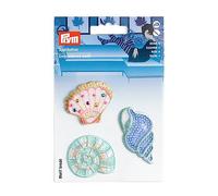 Prym 924298 - Aplicación de conchas adhesivas y planchables, diseño de conchas