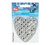 Prym 926632 aplicación Transfer GlamourTransfer Corazón Plata