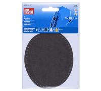 Prym 929011 - Parches de ante sintético (8 x 10,5 cm), color gris