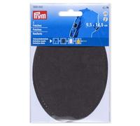 Prym 929032 - Parches de ante sintético (9,5 x 14,5 cm), color gris