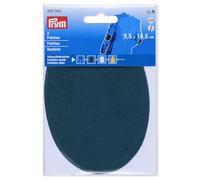 Prym 929040 - Parches de ante sintético (9,5 x 14,5 cm), color azul