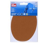 Prym 929044 - Parches de ante sintético (9,5 x 14,5 cm), color camel