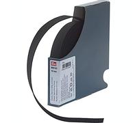 Prym 955183 Banda elástica de 18 mm, Color Negro, 66% PES 34% ED