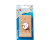 Prym 992152 Bra Extension 3 x 3 Hooks 50 mm Skin Extender, Beige, 14 x 5.7 x 2.1 cm