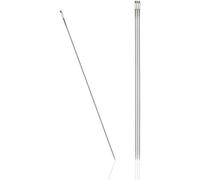 Prym Abalorios Aguja, Plata, 55 x 0,45 mm, 25 Stück