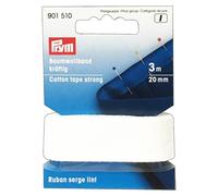 Prym Accesorio De Coser 1 Pieza Cinta Algodón Blanco
