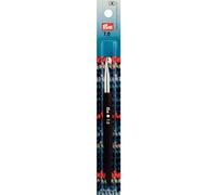 Prym - Aguja de ganchillo de lana suave, aluminio, plata, 7 mm, longitud 16 cm