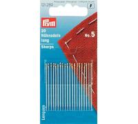 Prym Agujas, Acero aleado, Plata, 40 x 0,80 mm, 20 Stück, KTE