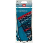 Prym Agujas Circulares de Aluminio 80 cm 3,00 mm Gris, 3,0 mm