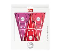 Prym Agujas Circulares ergonómicas de 80 cm, 3,00-4,00 mm, 1 Juego, Acero aleado, Multicolor, talla única