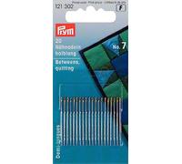 Prym Agujas de Acolchado, Acero aleado, Plateado, Talla única