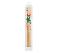 Prym Agujas De Bambú De Doble Punta, 20 cm Largo x 4,00 mm Grosor, Beige