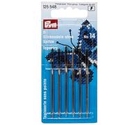 Prym Agujas De Bordar, Metal, Plata, 14er, 60 x 1,90 mm, 6 Stück, 6