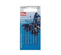 Prym Agujas De Bordar, Metal, Plata, 18-22, 6 Piezas, 6