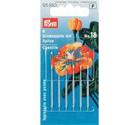 Prym Agujas De Bordar, Plata, 50 x 1,20 mm, 6 Stück