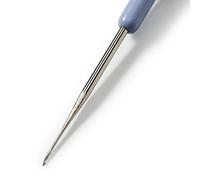 Prym 175323-1 Aguja de Ganchillo para Hilo, Acero, Plata, 1 mm, Silver, 1,0 mm