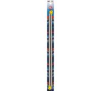 Prym Agujas de Tejer de una Sola Punta ALU Gris Perla 35 cm 6.00 mm, Metal, 6